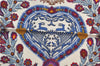 Authentic HERMES Petit Carre 40 Scarf Handkerchief "Decoupages" Silk Blue 6295F