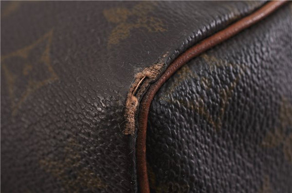 Authentic LOUIS VUITTON Monogram Speedy 30 Hand Bag Purse M41526 LV 6296C