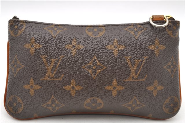Authentic Louis Vuitton Monogram Pochette Tikal Pouch M60019 LV 6298D