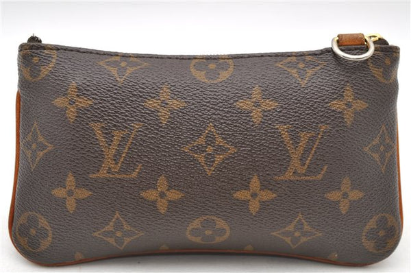Authentic Louis Vuitton Monogram Pochette Tikal Pouch M60019 LV 6298D