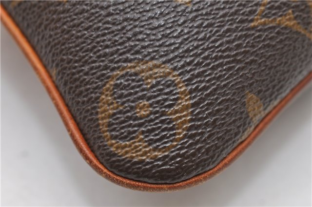 Authentic Louis Vuitton Monogram Pochette Tikal Pouch M60019 LV 6298D