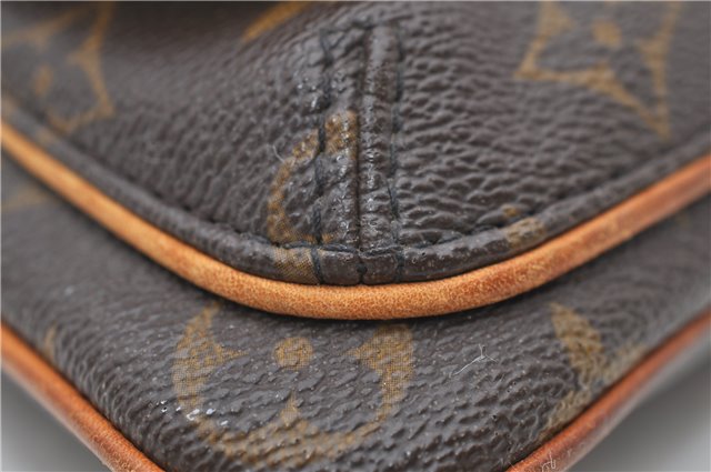 Authentic Louis Vuitton Monogram Pochette Tikal Pouch M60019 LV 6298D