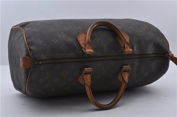 Authentic LOUIS VUITTON Monogram Speedy 40 Hand Bag M41522 LV 6301C