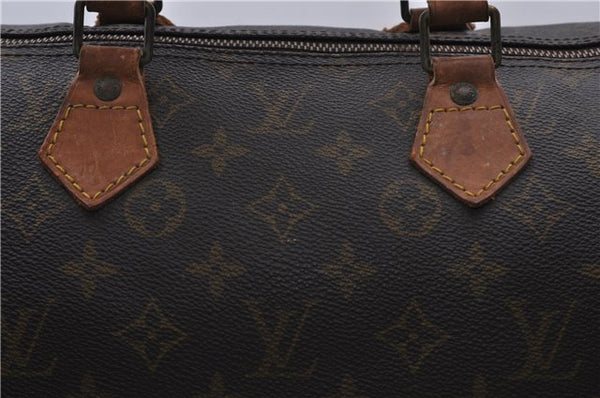 Authentic LOUIS VUITTON Monogram Speedy 40 Hand Bag M41522 LV 6301C