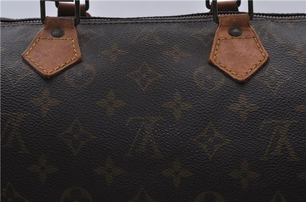 Authentic LOUIS VUITTON Monogram Speedy 40 Hand Bag M41522 LV 6301C