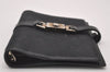 Authentic GUCCI Jackie Agenda Notebook Cover Purse GG Canvas Leather Black 6301I