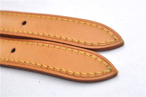 Authentic Louis Vuitton Leather Shoulder Strap For Bucket GM 31.9" Beige 6302E