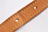 Authentic Louis Vuitton Leather Shoulder Strap For Bucket GM 31.9" Beige 6302E