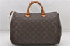 Authentic Louis Vuitton Monogram Speedy 35 Hand Boston Bag M41524 LV 6303D