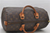 Authentic Louis Vuitton Monogram Speedy 35 Hand Boston Bag M41524 LV 6303D