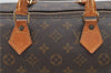 Authentic Louis Vuitton Monogram Speedy 35 Hand Boston Bag M41524 LV 6303D