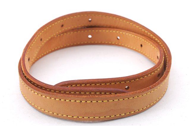 Authentic Louis Vuitton Leather Shoulder Strap For Bucket GM 31.9