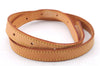 Authentic Louis Vuitton Leather Shoulder Strap For Bucket GM 31.9" Beige 6304E