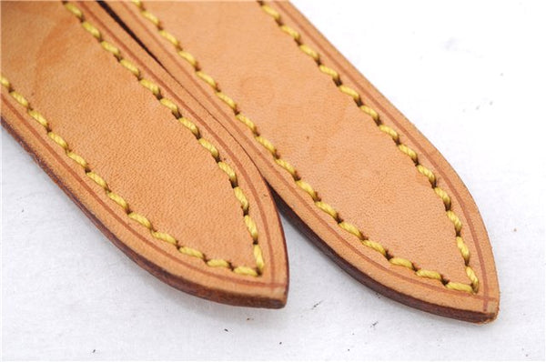 Authentic Louis Vuitton Leather Shoulder Strap For Bucket GM 31.9" Beige 6304E