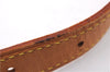Authentic Louis Vuitton Leather Shoulder Strap For Bucket GM 31.9" Beige 6304E