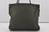 Authentic PRADA Vintage Nylon Tessuto Leather Shoulder Bag Green 6304I