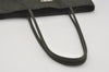 Authentic PRADA Vintage Nylon Tessuto Leather Shoulder Bag Green 6304I