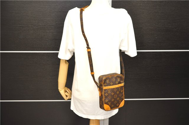 Authentic LOUIS VUITTON Monogram Danube Shoulder Cross Body Bag M45266 LV 6305C