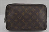 Auth Louis Vuitton Monogram Trousse Toilette 23 Clutch Hand Bag M47524 LV 6305D