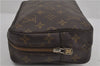 Auth Louis Vuitton Monogram Trousse Toilette 23 Clutch Hand Bag M47524 LV 6305D