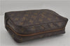 Auth Louis Vuitton Monogram Trousse Toilette 23 Clutch Hand Bag M47524 LV 6305D