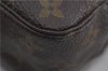 Auth Louis Vuitton Monogram Trousse Toilette 23 Clutch Hand Bag M47524 LV 6305D