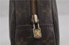 Auth Louis Vuitton Monogram Trousse Toilette 23 Clutch Hand Bag M47524 LV 6305D