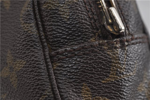 Auth Louis Vuitton Monogram Trousse Toilette 23 Clutch Hand Bag M47524 LV 6305D