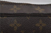Auth Louis Vuitton Monogram Trousse Toilette 23 Clutch Hand Bag M47524 LV 6305D