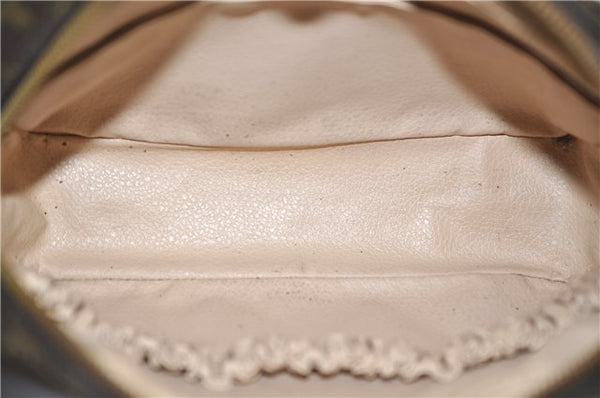 Auth Louis Vuitton Monogram Trousse Toilette 23 Clutch Hand Bag M47524 LV 6305D