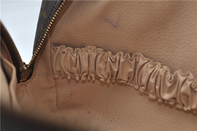 Auth Louis Vuitton Monogram Trousse Toilette 23 Clutch Hand Bag M47524 LV 6305D