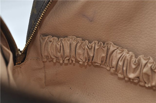 Auth Louis Vuitton Monogram Trousse Toilette 23 Clutch Hand Bag M47524 LV 6305D