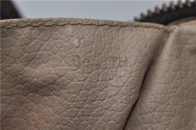 Auth Louis Vuitton Monogram Trousse Toilette 23 Clutch Hand Bag M47524 LV 6305D