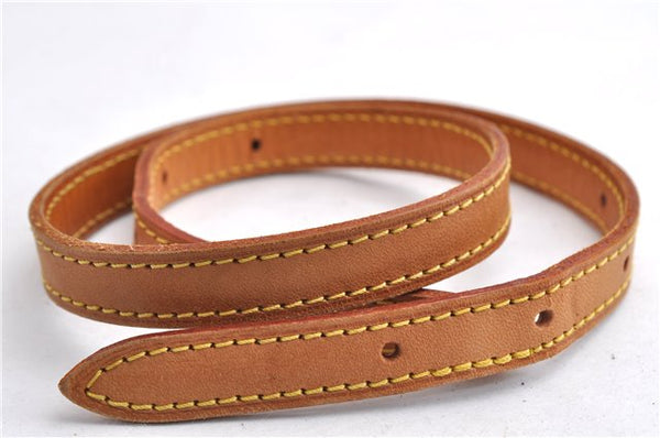 Authentic Louis Vuitton Leather Shoulder Strap For Bucket PM 26.8" Beige 6305E