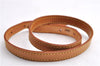 Authentic Louis Vuitton Leather Shoulder Strap For Bucket PM 26.8" Beige 6305E