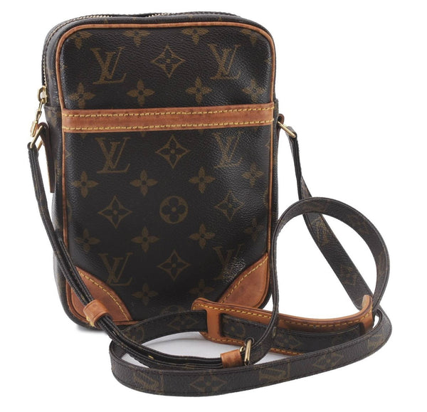 Authentic LOUIS VUITTON Monogram Danube Shoulder Cross Body Bag M45266 LV 6306C