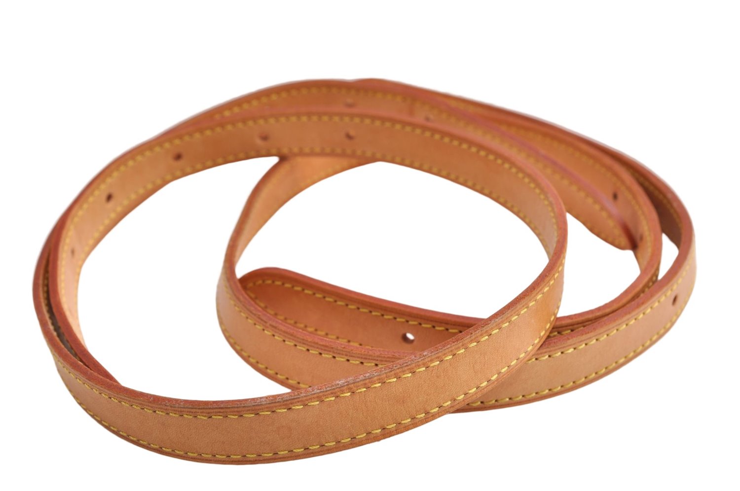 Authentic Louis Vuitton Leather Shoulder Strap For Bucket GM 31.9