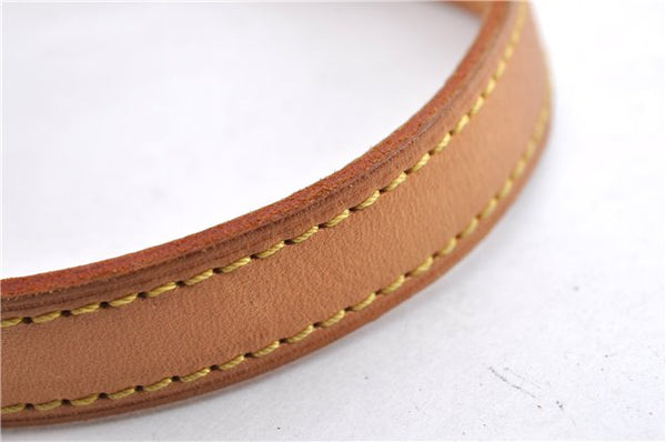 Authentic Louis Vuitton Leather Shoulder Strap For Bucket GM 31.9" Beige 6306E