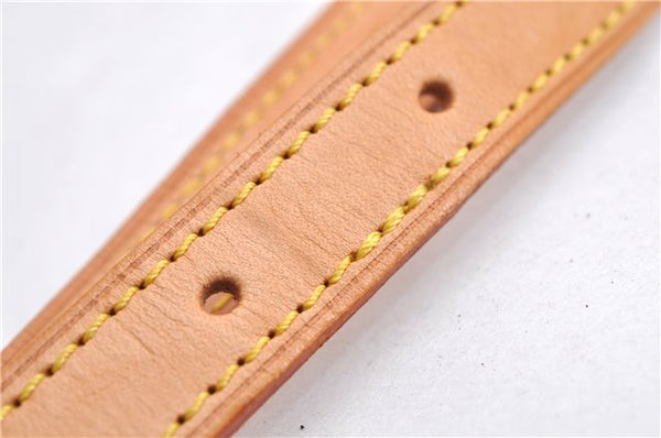 Authentic Louis Vuitton Leather Shoulder Strap For Bucket GM 31.9" Beige 6306E