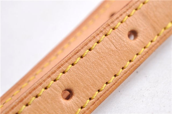 Authentic Louis Vuitton Leather Shoulder Strap For Bucket GM 31.9" Beige 6306E