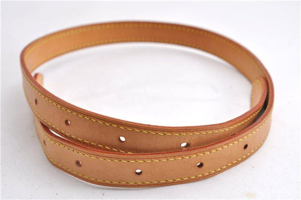 Authentic Louis Vuitton Leather Shoulder Strap For Bucket GM 31.9" Beige 6306E