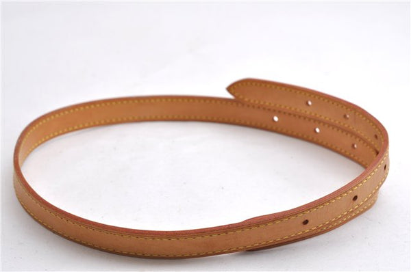 Authentic Louis Vuitton Leather Shoulder Strap For Bucket GM 31.9" Beige 6306E