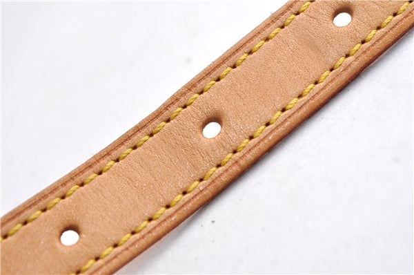 Authentic Louis Vuitton Leather Shoulder Strap For Bucket GM 31.9" Beige 6306E