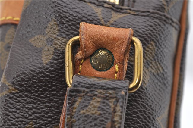 Auth LOUIS VUITTON Monogram Danube MM Shoulder Cross Body Bag M45264 LV 6307C