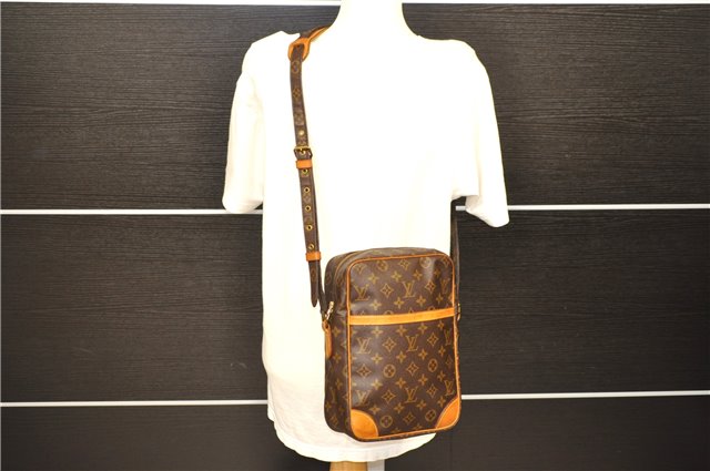 Auth LOUIS VUITTON Monogram Danube MM Shoulder Cross Body Bag M45264 LV 6307C