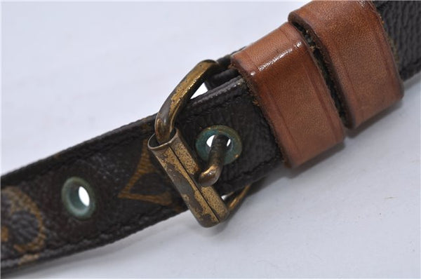 Auth LOUIS VUITTON Monogram Danube MM Shoulder Cross Body Bag M45264 LV 6308C