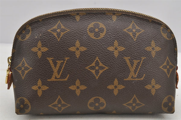 Authentic Louis Vuitton Monogram Pochette Cosmetic Pouch M47515 LV 6308I