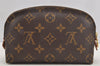 Authentic Louis Vuitton Monogram Pochette Cosmetic Pouch M47515 LV 6308I
