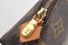 Authentic Louis Vuitton Monogram Pochette Cosmetic Pouch M47515 LV 6308I