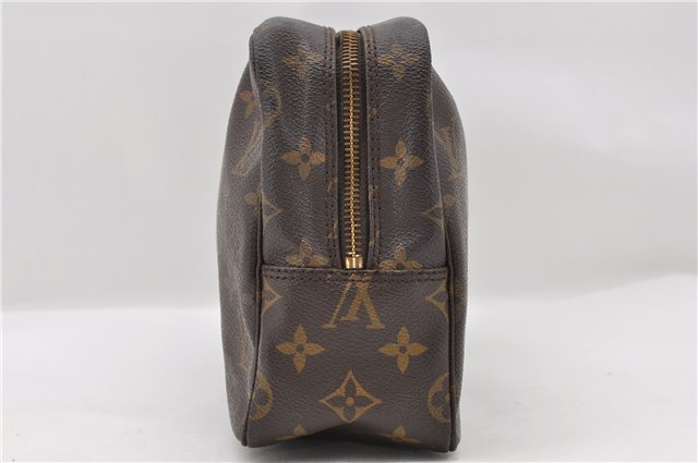 Auth LOUIS VUITTON Monogram Trousse Toilette 28 Clutch Hand Bag M47522 LV 6310C